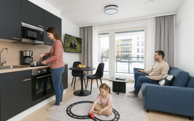 Vivienda sustitutiva en caso de accidente